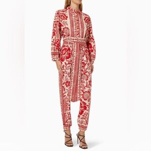 Farm Rio Floral Jumpsuit